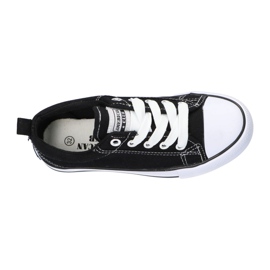 American Club Tênis preto americano preto LH20 branco 1