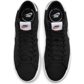 Nike Court Legacy Mid Canvas M DD0162 001 preto 2