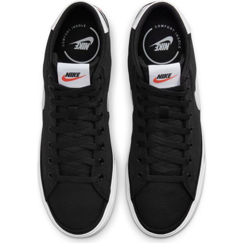 Nike Court Legacy Mid Canvas M DD0162 001 preto 2