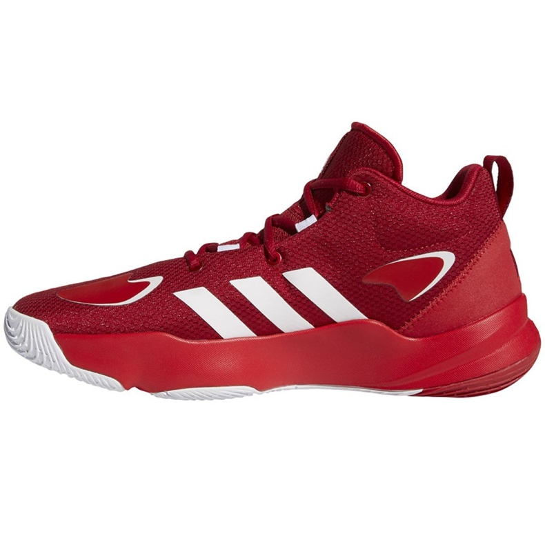 Tênis de basquete Adidas Pro N3XT 2021 M G58890 multicolorido vermelho 1