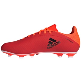 Chuteiras Adidas X Speedflow.4 FxG M FY3293 vermelho vermelho 1