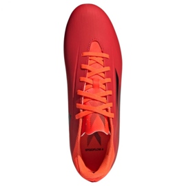 Chuteiras Adidas X Speedflow.4 FxG M FY3293 vermelho vermelho 2