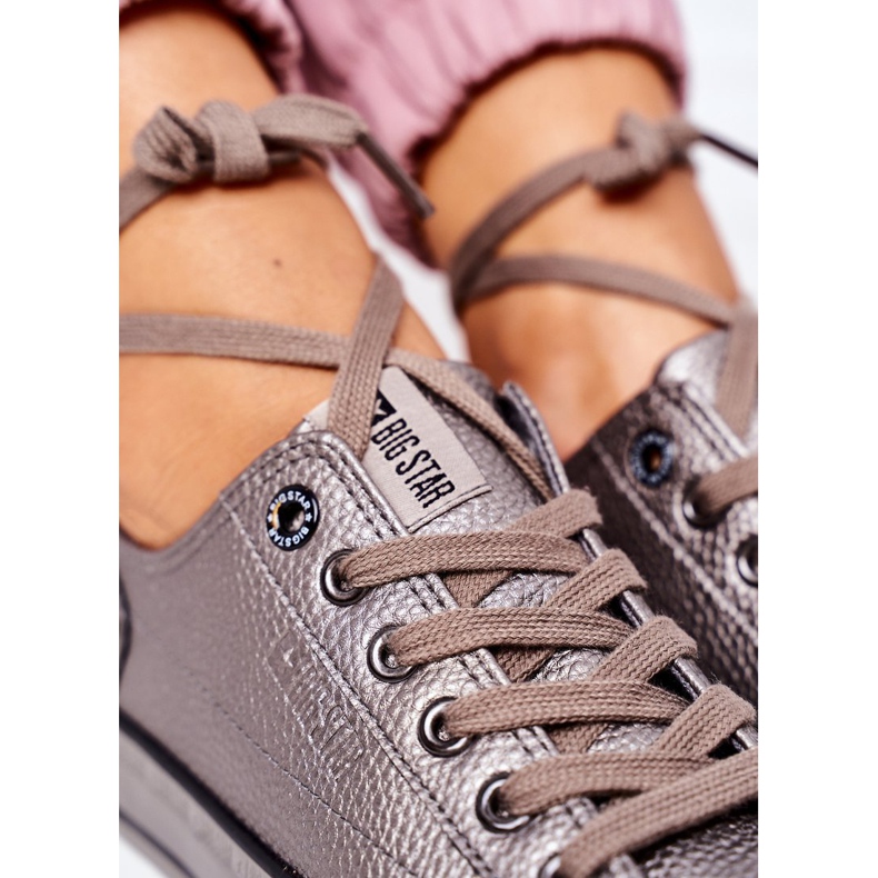 Tênis Feminino Big Star II274003 Grafite multicolorido 2