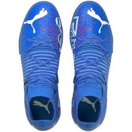 Chuteira Puma Future Z 1.2 Pro Cage Tf M 106498 01 azul azul 1