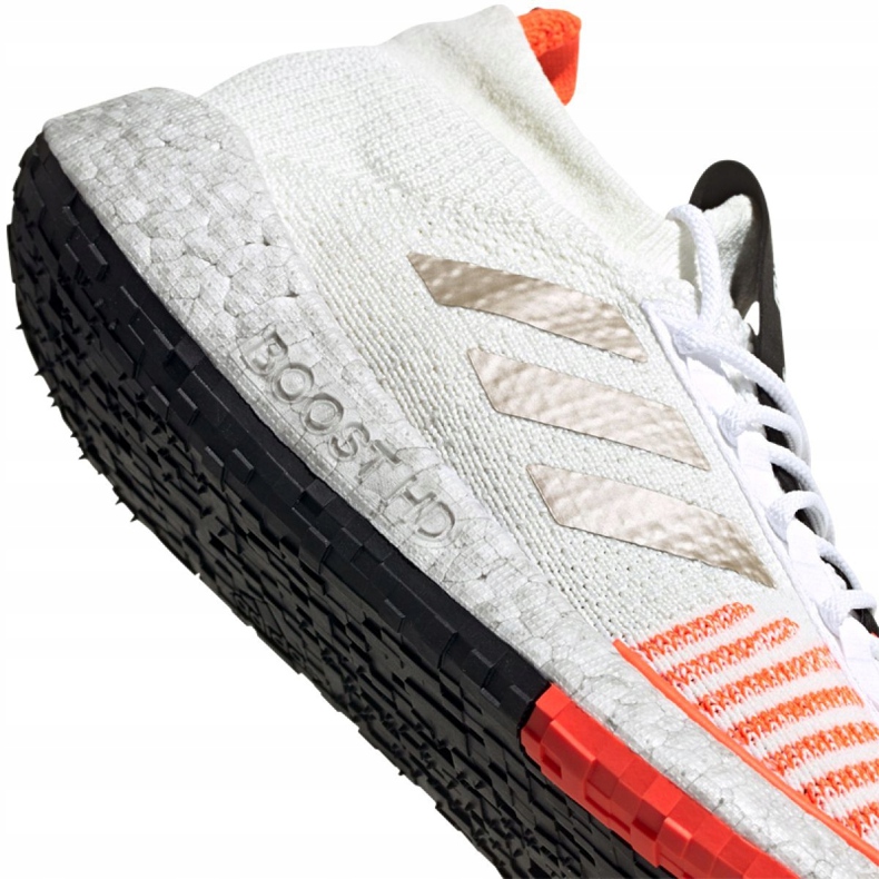 Sapatos Adidas PulseBOOST Hd M EE9564 branco laranja 2