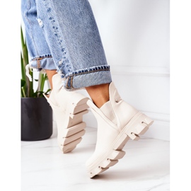 PS1 Botas quentes Botas Jodhpur Bege Hashtag 1