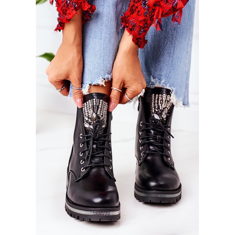 PS1 Trabalhadores calorosos com zircões, atenção negra preto 2