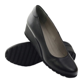 Bombas de cunha Edeo 2354 preto 3