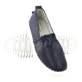 Sapatos femininos Filippo azul marinho casca 3