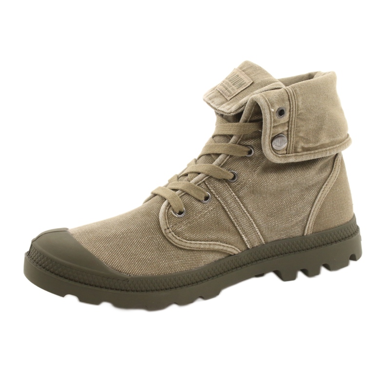 Sapatos Palladium Pallabrouse Baggy M 02478-308-M marrom verde 1