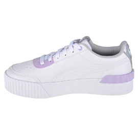 Puma Carina Lift Shine W 380552-01 branco roxo 1