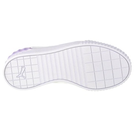Puma Carina Lift Shine W 380552-01 branco roxo 2
