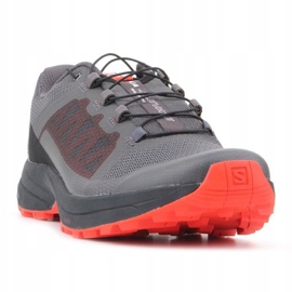 Sapatos Salomon Xa Elevate M 406115 preto laranja cinza 8