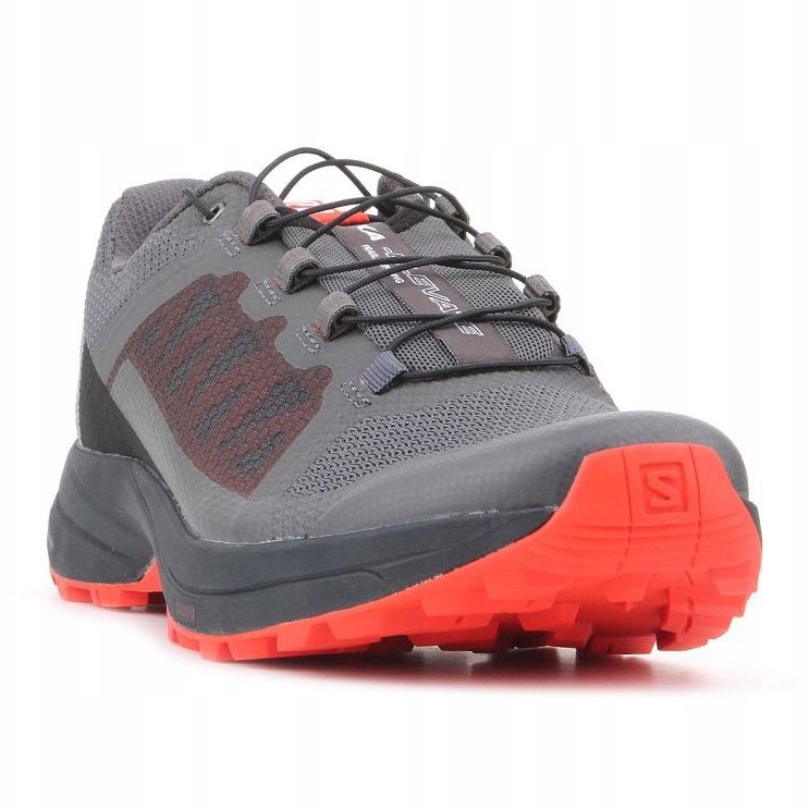 Sapatos Salomon Xa Elevate M 406115 preto laranja cinza 8
