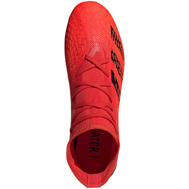 Chuteiras Adidas Predator Freak.3 Mg M FY6303 multicolorido laranjas e vermelhos 2