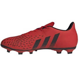 Chuteiras Adidas Predator Freak.4 Fg M FY6319 vermelho vermelho 2