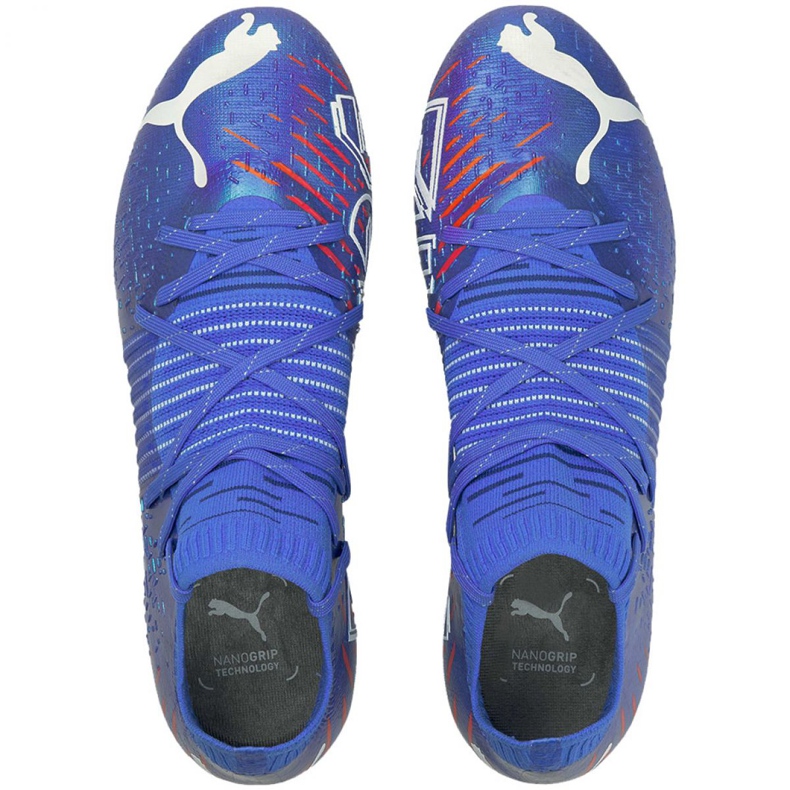 Chuteira Puma Future Z 1.2 MxSG M 106479 01 azul azul 1