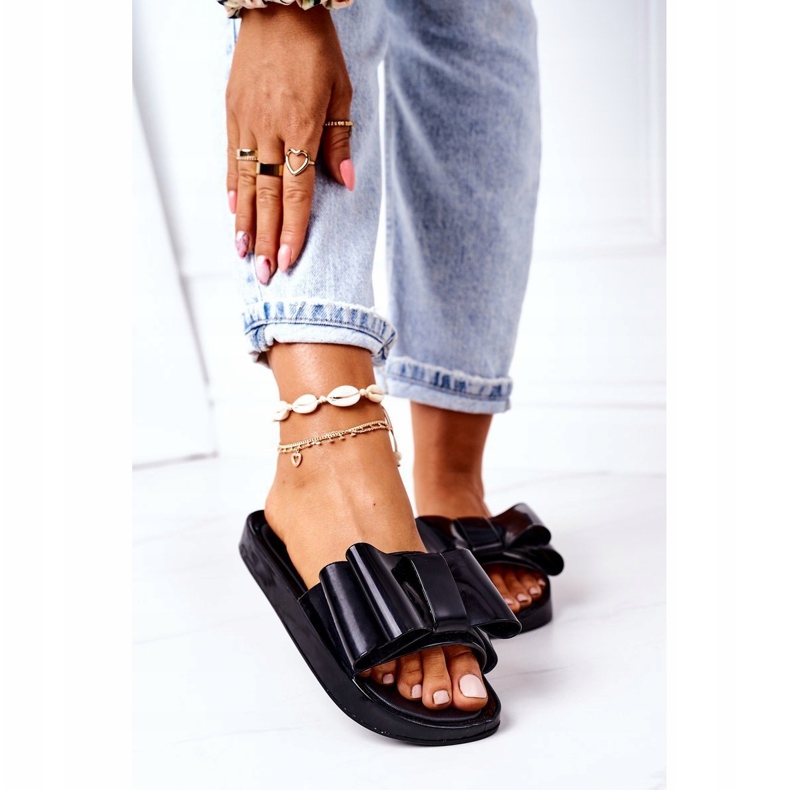 PS1 Chinelos de borracha com laço preto abril 1 PS1 Chinelos de borracha com laço preto abril 1