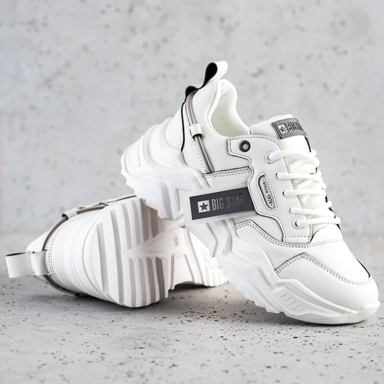 Tênis feminino Big Star GG274213 branco 1