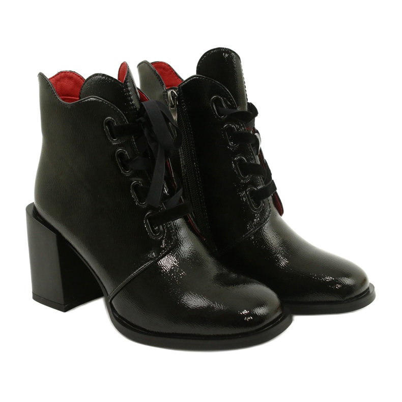 Botas estilosas no pós preto Filippo DBT3109 / 21 BK 2