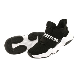 Sapatos juvenis Befado 516Q066 preto 3
