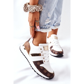 Calçados Esportivos Tênis Branco Próximo castanho 2