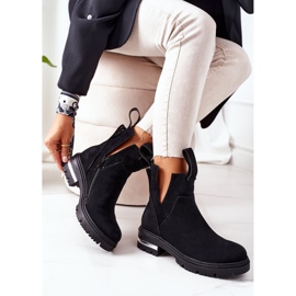 PS1 Botas quentes Botas jodhpur com zíper Black My Way preto 1