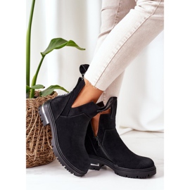 PS1 Botas quentes Botas jodhpur com zíper Black My Way preto 2