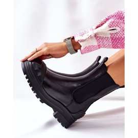 Botas pretas quentes botas Jodhpur folga preto 1 Botas pretas quentes botas Jodhpur folga preto 1