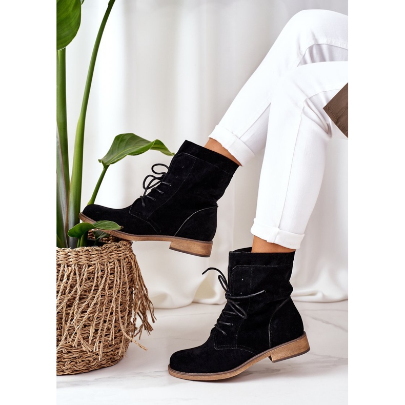 PS1 Violetta preta bota preta com parte superior dupla preto 2 PS1 Violetta preta bota preta com parte superior dupla preto 2