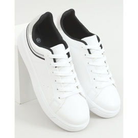 Tênis feminino branco B0-686 BRANCO / PRETO 1
