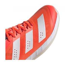 Sapatos de interior adidas Adizero FastCourt 2.0 M FZ4668 multicolorido laranja 2