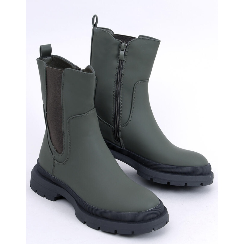 Botas Jodhpur verdes QT26P Verde Exército 1