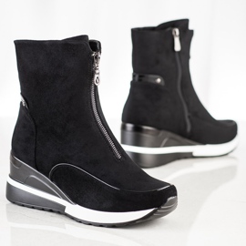 Botas altas pretas VINCEZA preto 1