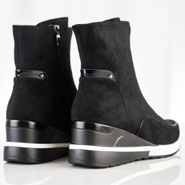 Botas altas pretas VINCEZA preto 2