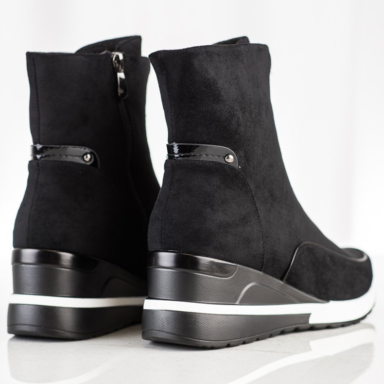 Botas altas pretas VINCEZA preto 2