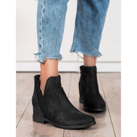 Filippo Botas de molas abertas preto 1