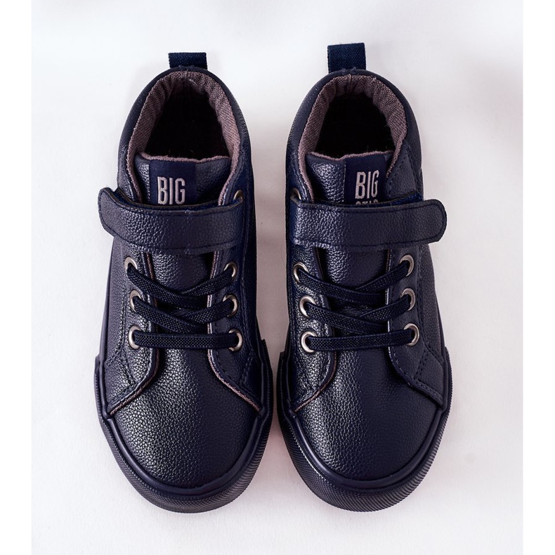 Tênis alto infantil Big Star EE374003 azul marinho 1
