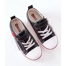 Tênis de couro infantil Big Star II374042 preto 1