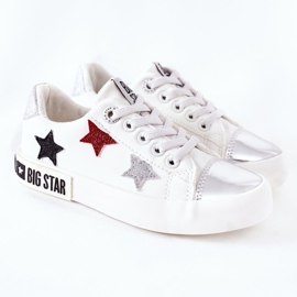 Tênis de couro infantil Big Star II374032 branco 2