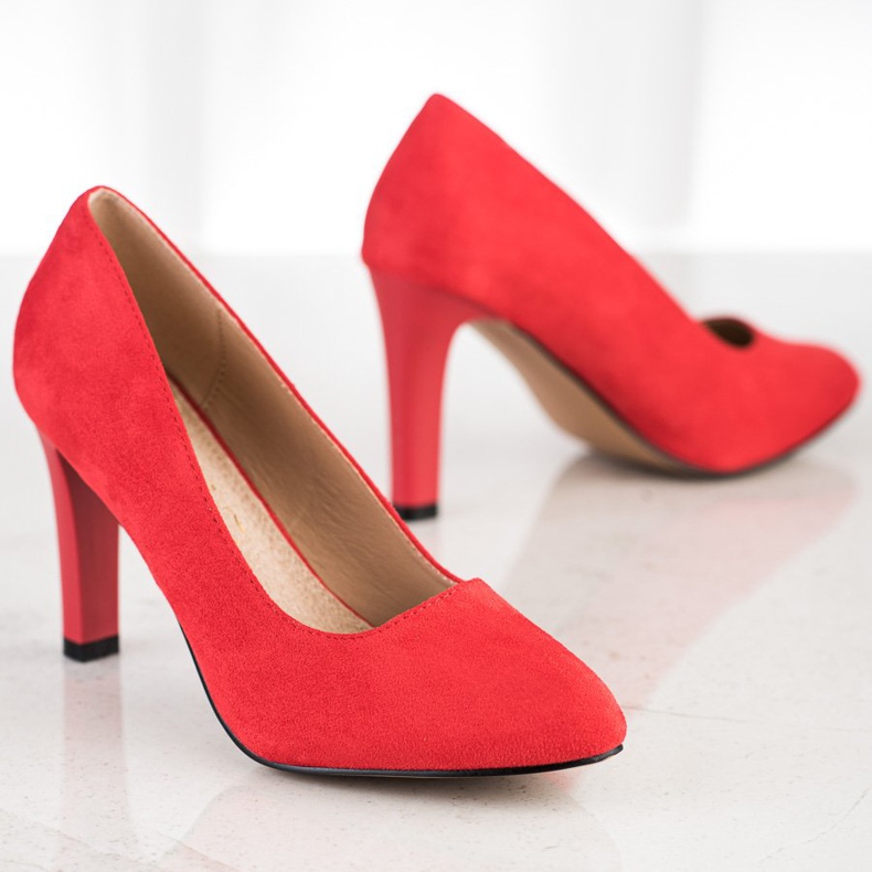 Sabatina Sapatilhas clássicas de salto alto vermelho 2