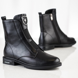 Filippo Botas elegantes com isolamento preto 1 Filippo Botas elegantes com isolamento preto 1