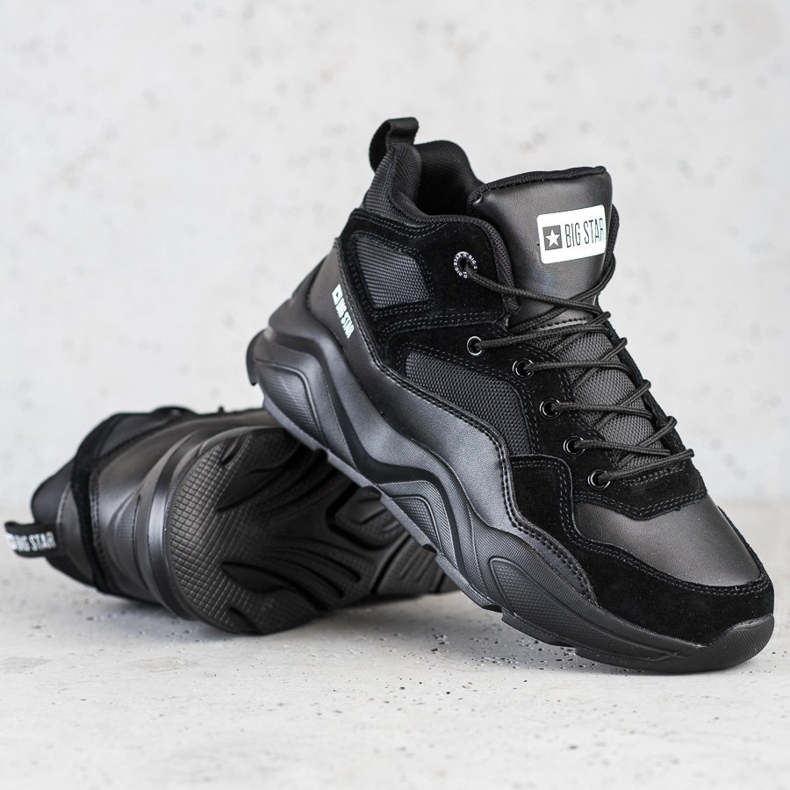 Tênis feminino Big Star GG274644 preto 1