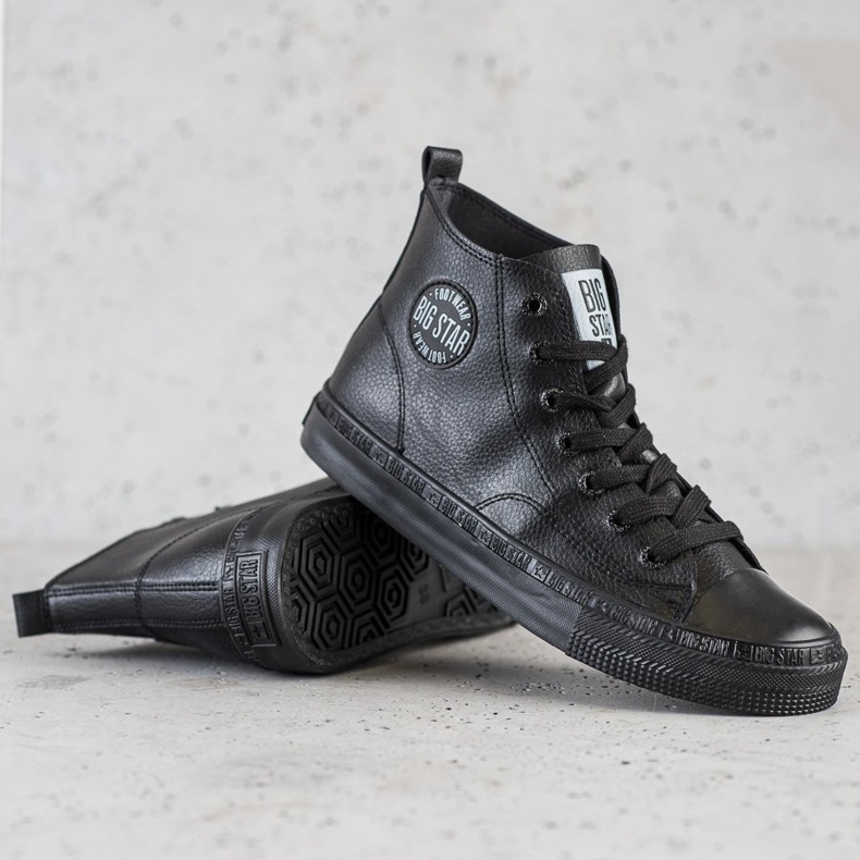 Tênis feminino Big Star GG274015 preto 1