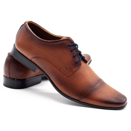 Lukas Sapatos formais masculinos 288D marrom castanho 3