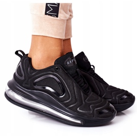 Sapatilhas esportivas femininas tênis rapter preto 6