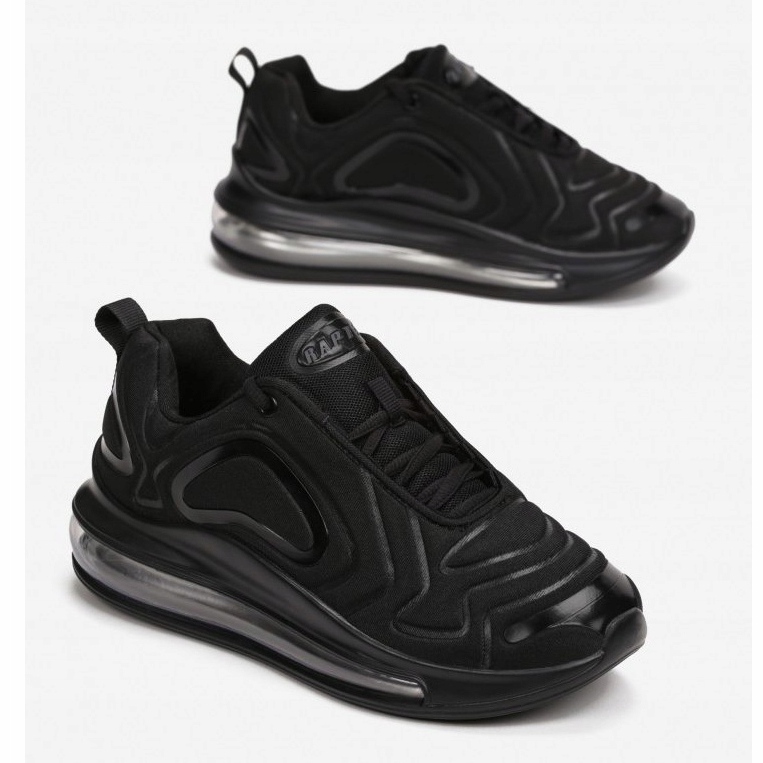 Sapatilhas esportivas femininas tênis rapter preto 1