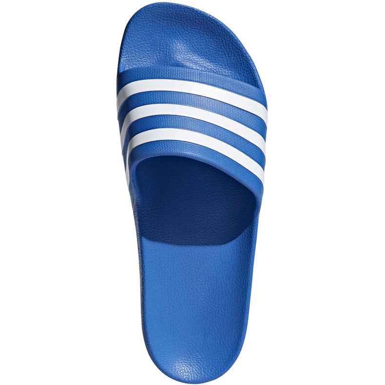 Chinelos Adidas Adilette Aqua F35541 branco azul 3