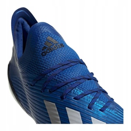Sapatos Adidas X 19.1 Fg M EG7126 azul 2