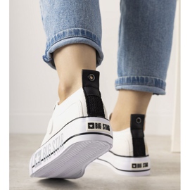 Tênis feminino Alexa Big Star branco 1